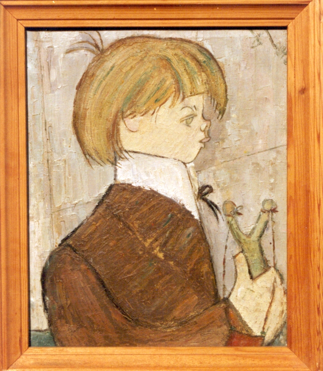 NISTEA JUNIOR, 1978 - ulei pe pnz de Eugen Handelsmann