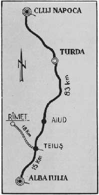 drumul de acces la manastire